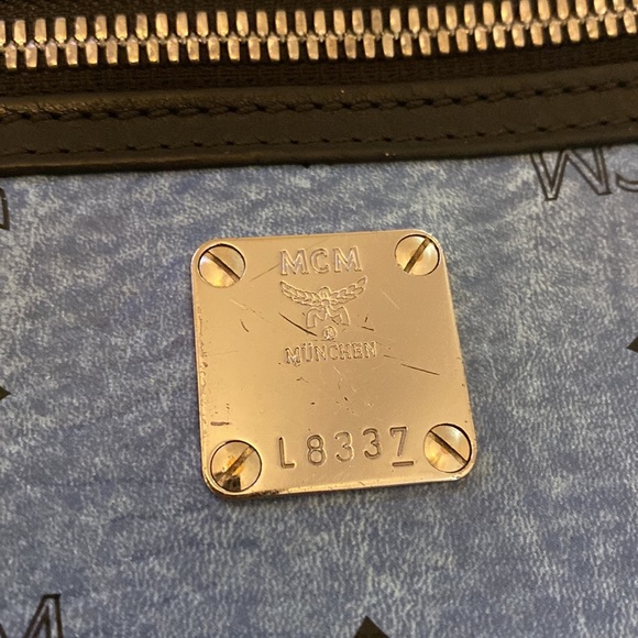 MCM Blue Crossbody Bag - Picture 2 of 6
